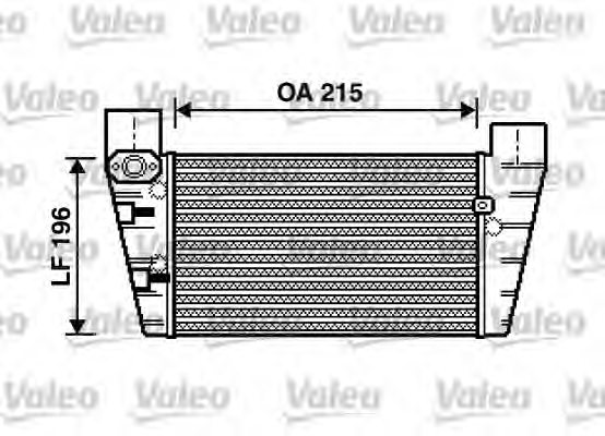 VALEO 817868 Intercooler, charger